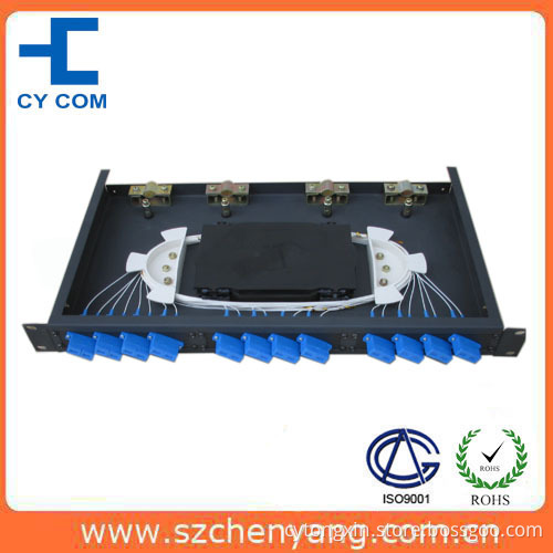Fiber Optic Terminal Box (Rack mount, Fix, 2SC 12)